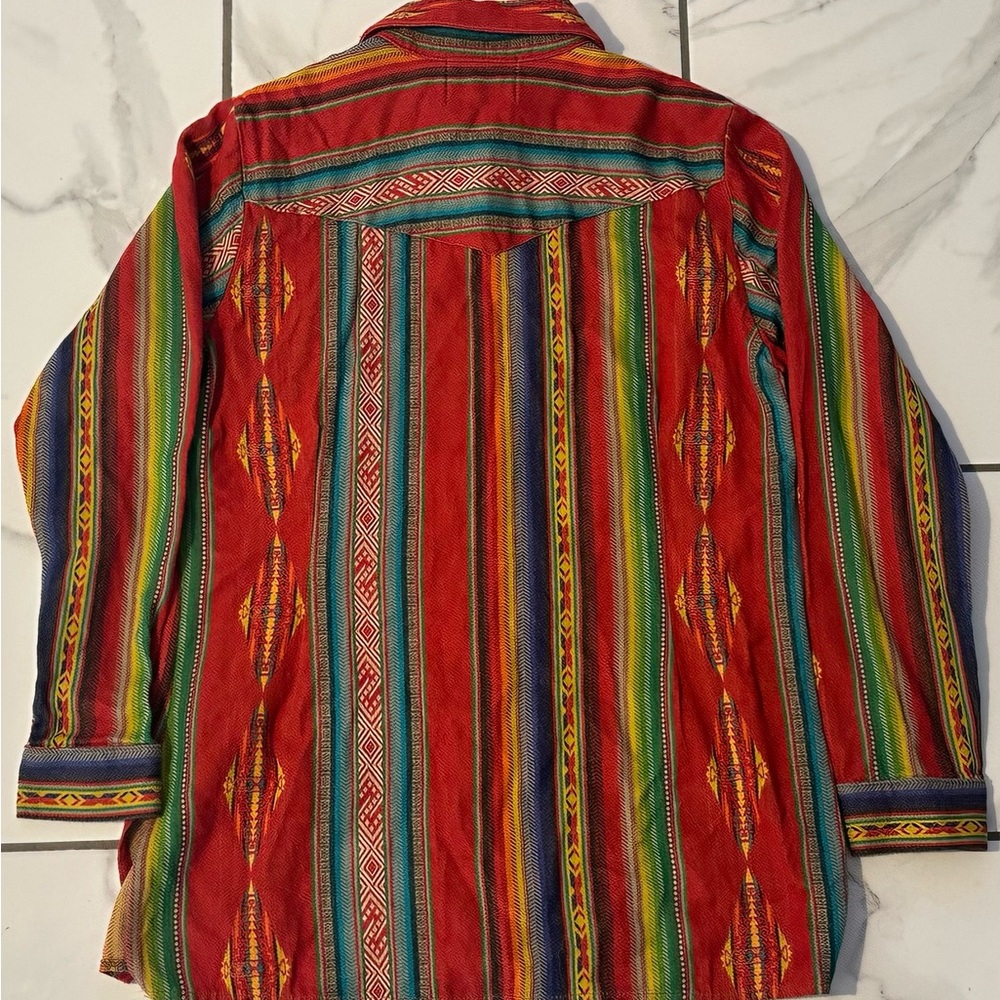 Silver Jeans Multicolor Patterned Shirt - Picture 5 of 5